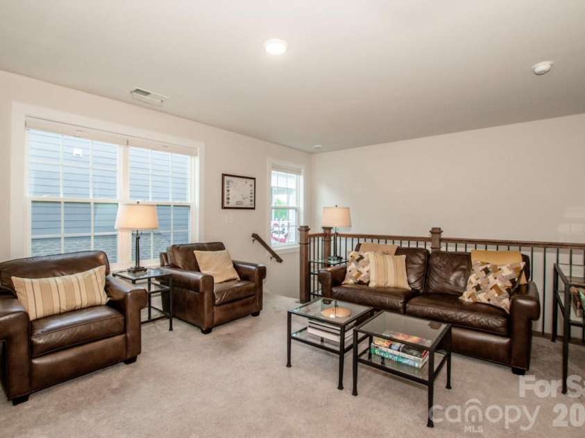 13331 Caite Ridge Road, Davidson, NC 28036.  MLS# CAR4402255, YatesRealty ID 37876. The upper level includes this large loft plus 2 sizable BR's