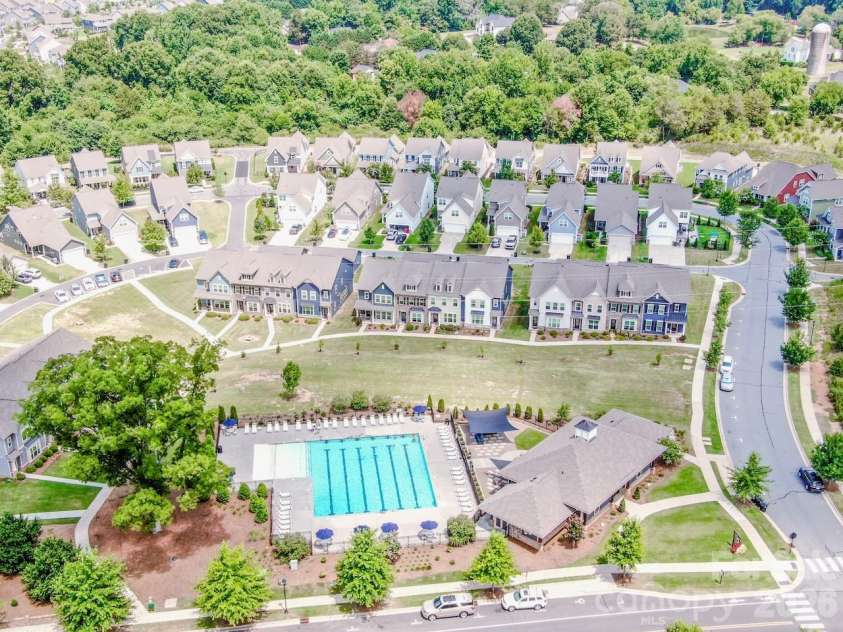 13331 Caite Ridge Road, Davidson, NC 28036.  MLS# CAR4402255, YatesRealty ID 37876. Westbranch amenities include this gorgeous pool and cabana featuring a picnic area with covered seating