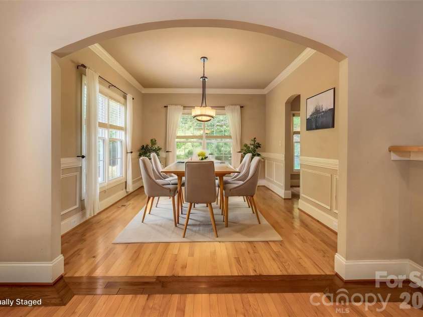 6231 Neptune Drive, Denver, NC 28037.  MLS# CAR4400641, YatesRealty ID 37885. Virtually Staged Dining Room