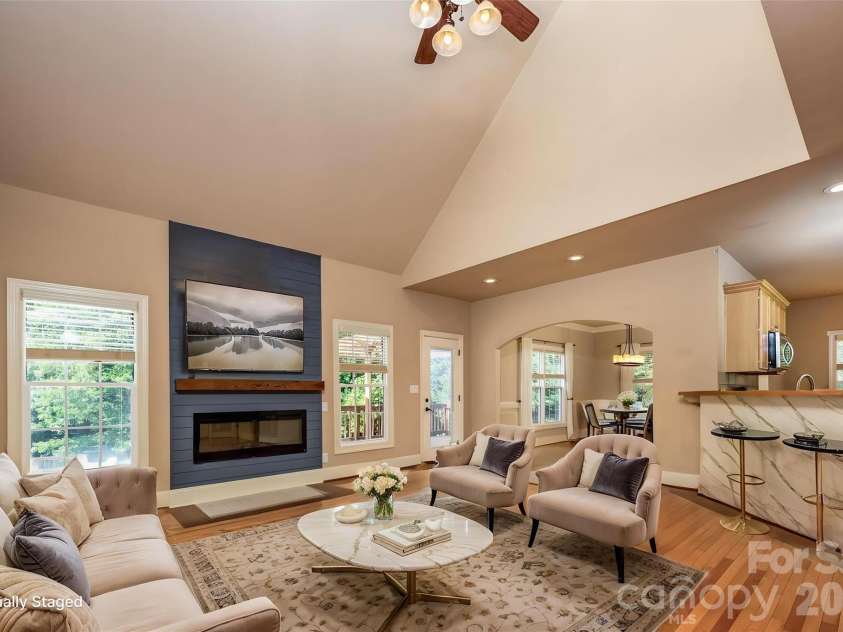 6231 Neptune Drive, Denver, NC 28037.  MLS# CAR4400641, YatesRealty ID 37885. Virtually staged Great Room