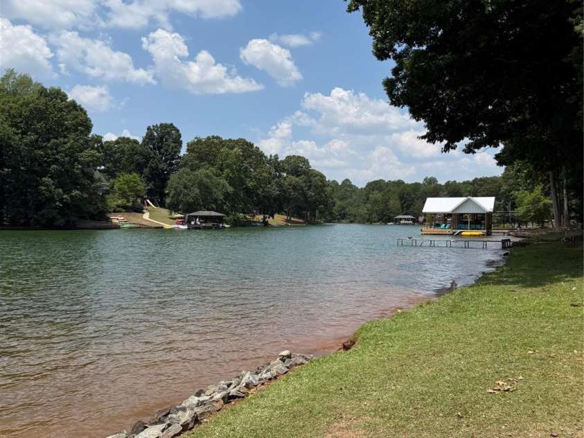 2216 Holly Lane, Shelby, NC 28150.  MLS# CAR4400464, YatesRealty ID 37888. Looking right at Lake