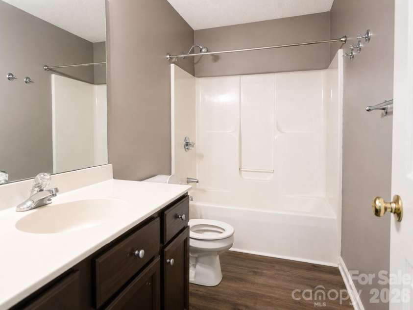 2855 Eagle View Place, Concord, NC 28027.  MLS# CAR4399165, YatesRealty ID 37899. Guest Bathroom