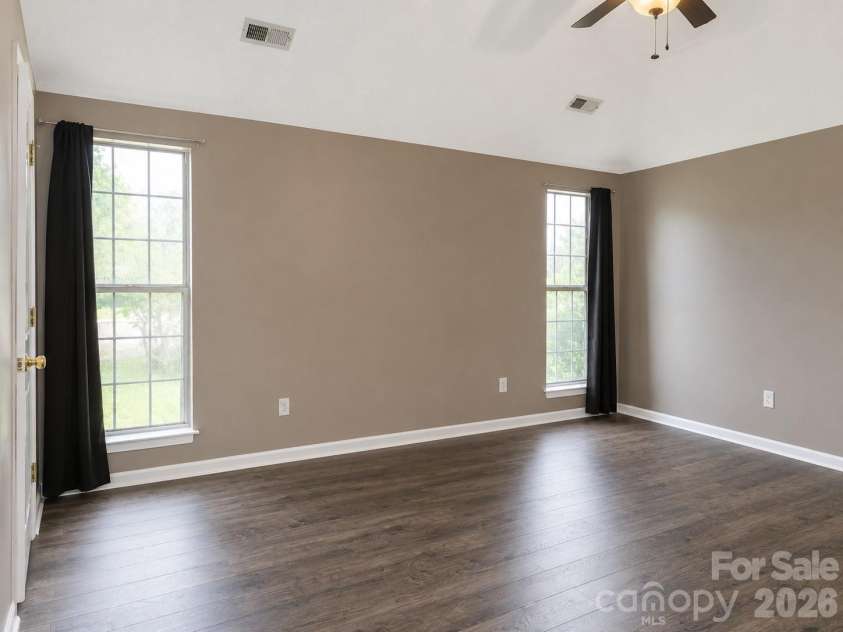 2855 Eagle View Place, Concord, NC 28027.  MLS# CAR4399165, YatesRealty ID 37899. Primary Bedroom 1/4