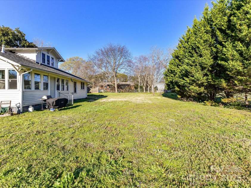 214 Elm Street, Wingate, NC 28174.  MLS# CAR4227263, YatesRealty ID 3790. Backyard