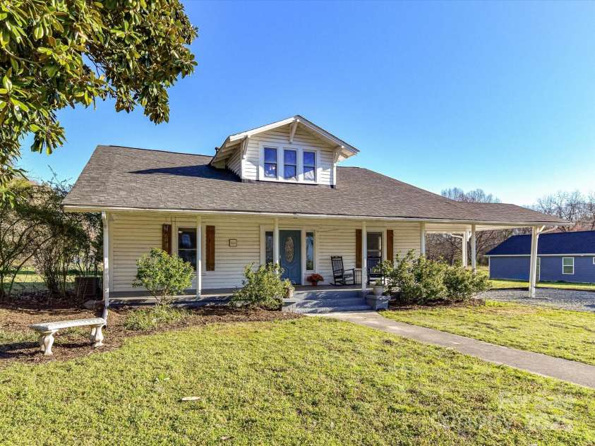 214 Elm Street, Wingate, NC 28174.  MLS# CAR4227263, YatesRealty ID 3790. Front of House