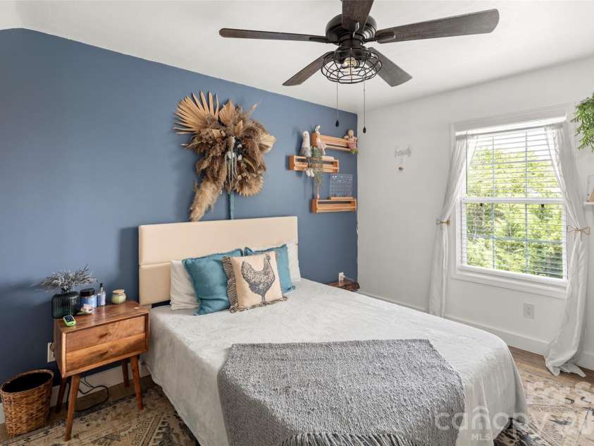 354 Boulder View Drive, Flat Rock, NC 28731.  MLS# CAR4403258, YatesRealty ID 37905. 2nd floor bedroom with views