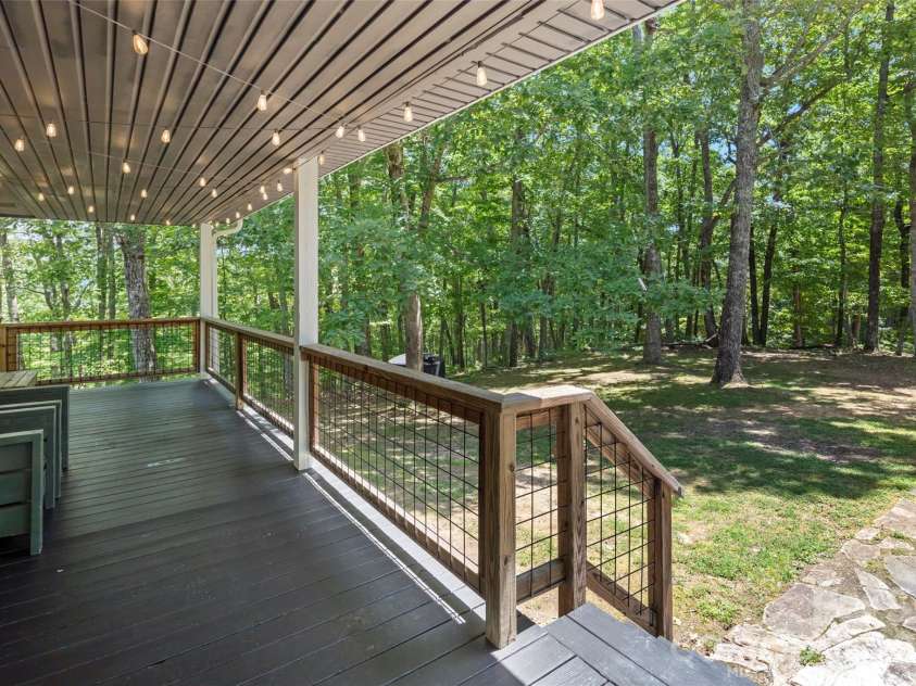354 Boulder View Drive, Flat Rock, NC 28731.  MLS# CAR4403258, YatesRealty ID 37905. Covered front porch and level front yard
