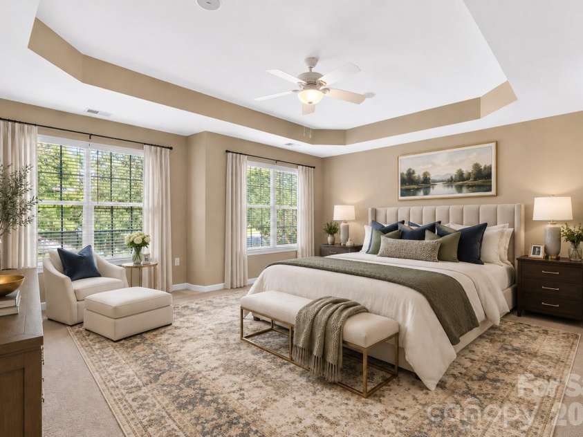 15936 Northstone Drive, Huntersville, NC 28078.  MLS# CAR4391783, YatesRealty ID 37906. Virtually Staged
