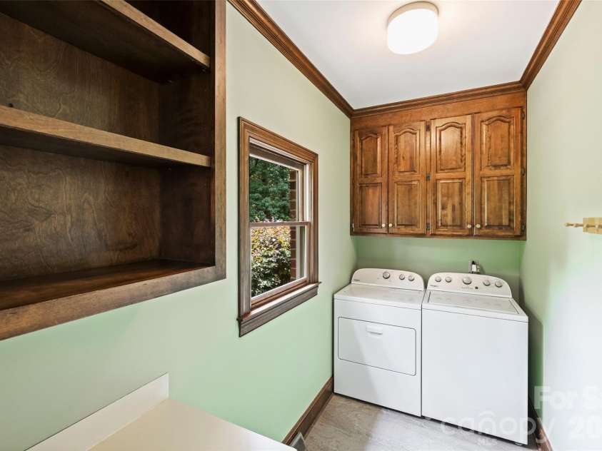 9436 Hathwyck Court, Matthews, NC 28105.  MLS# CAR4372188, YatesRealty ID 37909. Laundry Room