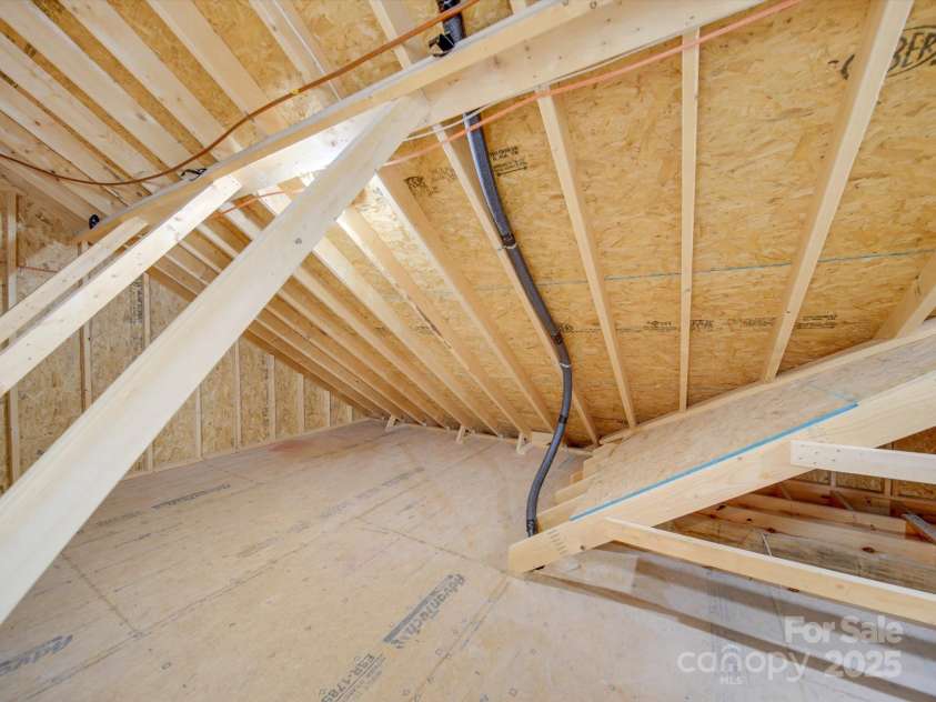 15334 Birkdale Commons Parkway, Huntersville, NC 28078.  MLS# CAR4207665, YatesRealty ID 3791. Walk in Attic Storage Area