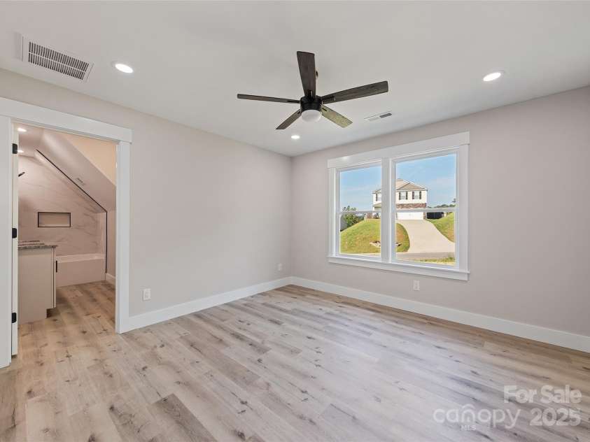 148 Amblers Knoll Road, Weaverville, NC 28787.  MLS# CAR4253906, YatesRealty ID 3793. Primary Bedroom Two