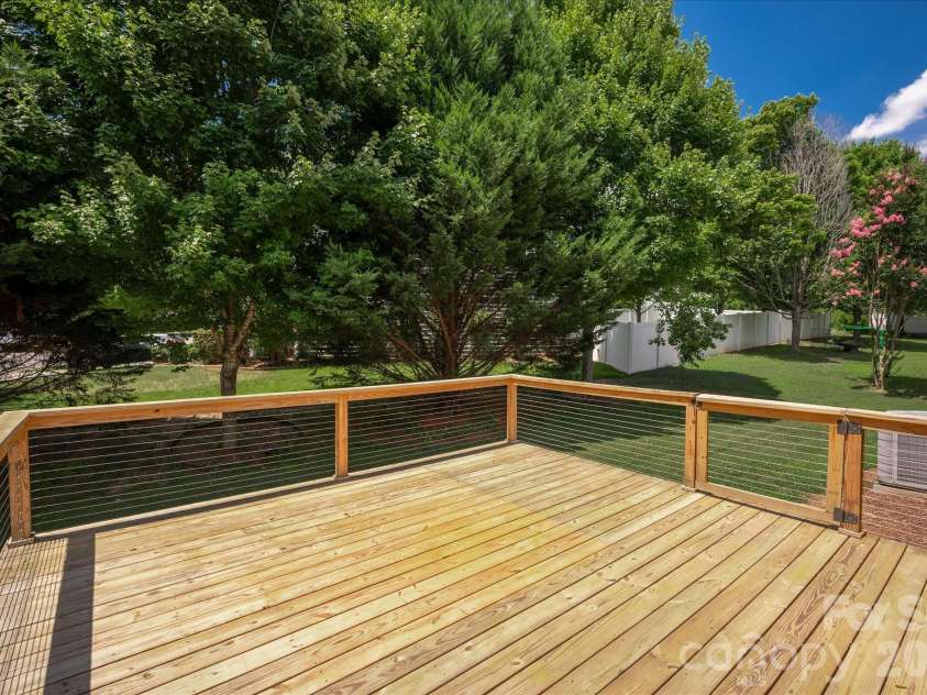 1030 Kaiser Way, Fort Mill, SC 29715.  MLS# CAR4397966, YatesRealty ID 37936. Deck Exterior Rear