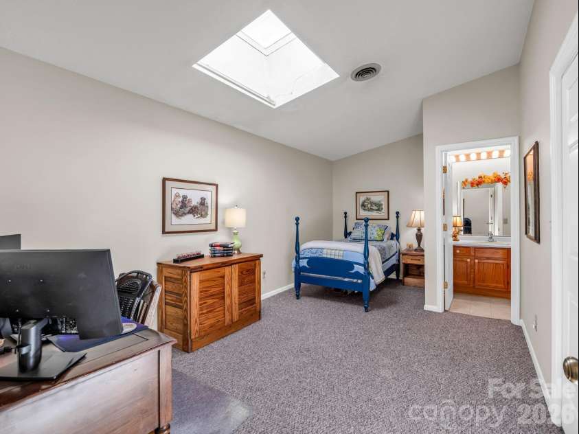 251 Carolina Drive, Tryon, NC 28782.  MLS# CAR4405426, YatesRealty ID 37939. Office with attached bathroom