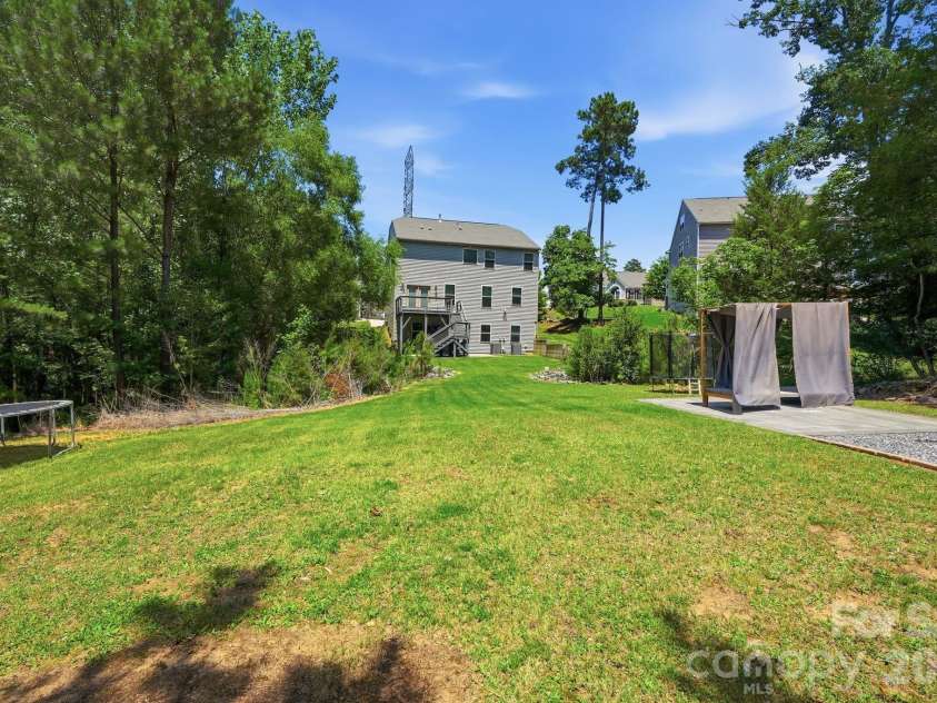 4870 Summerside Drive, Clover, SC 29710.  MLS# CAR4394846, YatesRealty ID 37943. Back of house