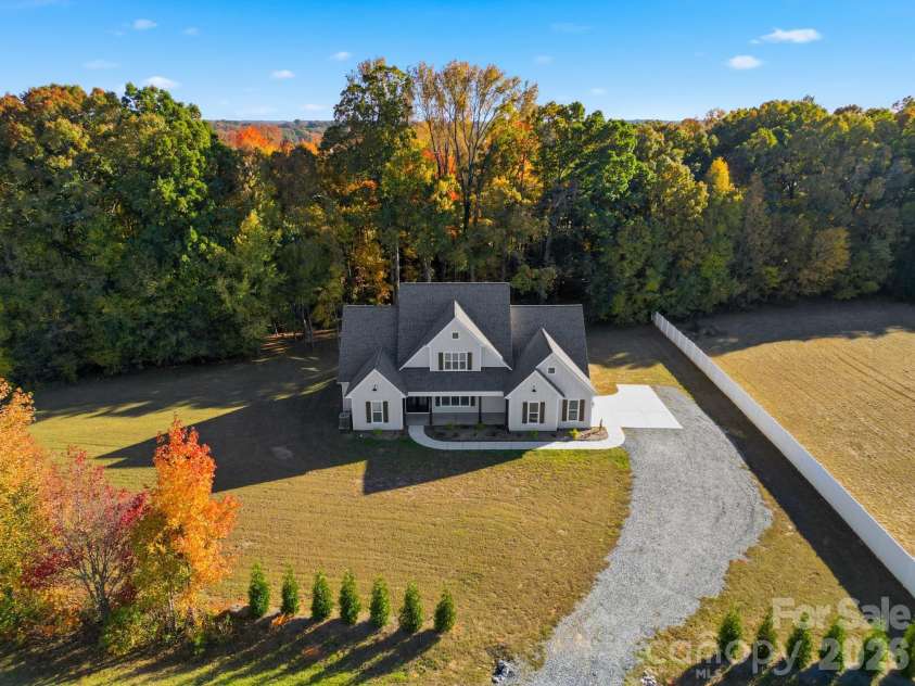 4105 Parkwood School Road, Monroe, NC 28112.  MLS# CAR4402329, YatesRealty ID 37950. Aerial View