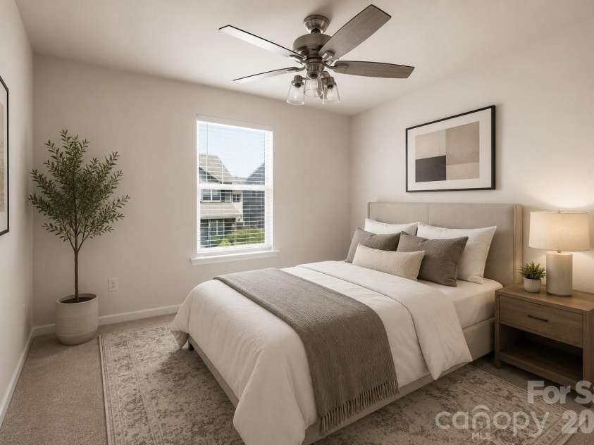 7323 Jane Parks Way, Charlotte, NC 28217.  MLS# CAR4402584, YatesRealty ID 37952. BR-2 Virtual Staging