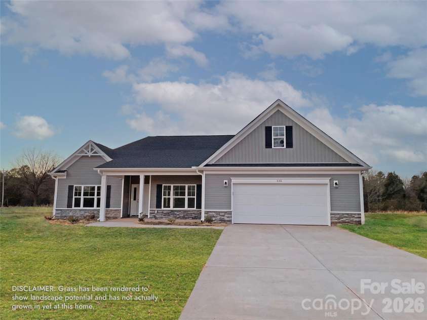 115 Windstone Crossing Trail, Troutman, NC 28166.  MLS# CAR4345920, YatesRealty ID 37968. 