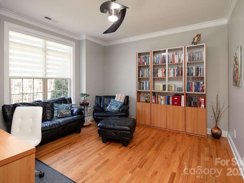 4706 Gold Finch Drive, Denver, NC 28037.  MLS# CAR4237582, YatesRealty ID 3797. Office with French Doors for privacy