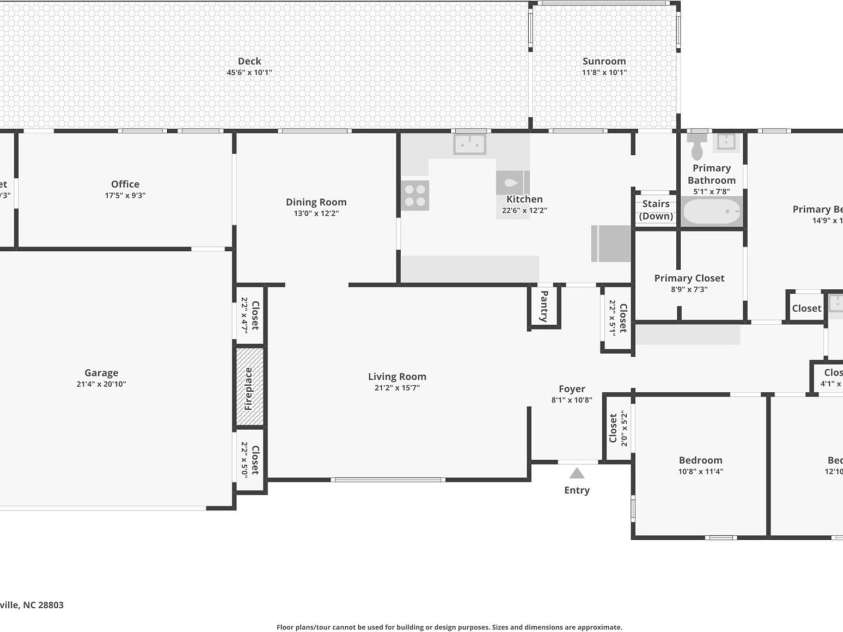 1 Oakwilde Drive, Asheville, NC 28803.  MLS# CAR4383172, YatesRealty ID 37970. 