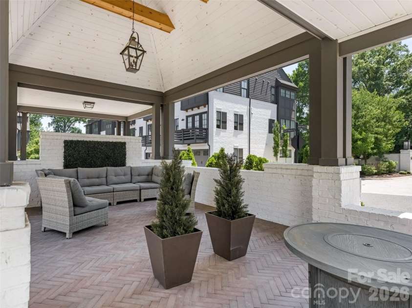 2115 Nolen Ridge Avenue, Charlotte, NC 28209.  MLS# CAR4387501, YatesRealty ID 37972. HOA-maintained cabana