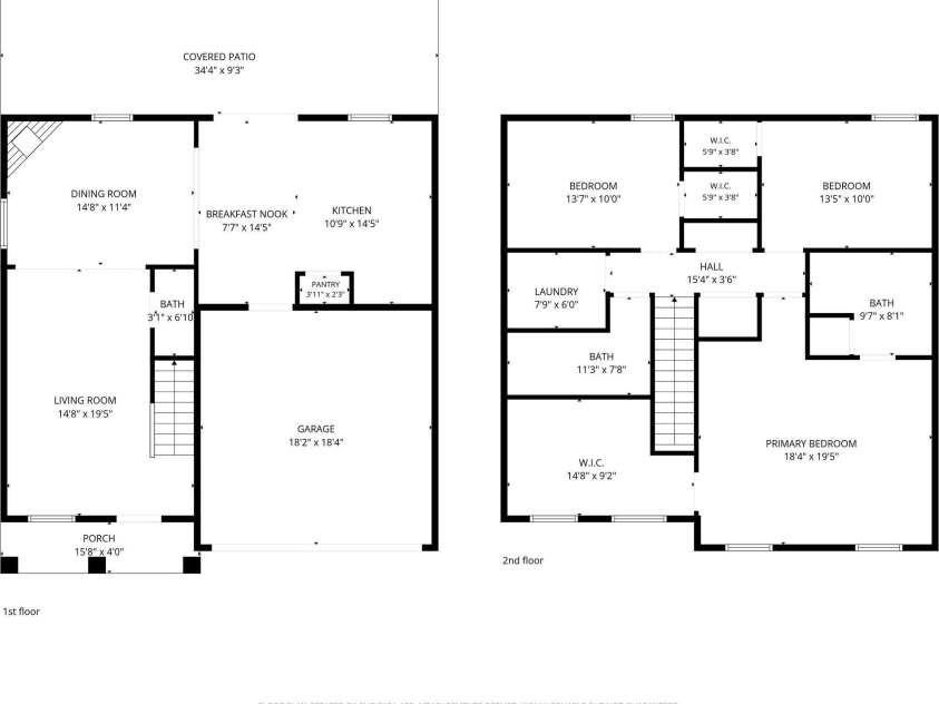 174 Cherry Birch Street, Mooresville, NC 28117.  MLS# CAR4398817, YatesRealty ID 37984. Floor Plan
