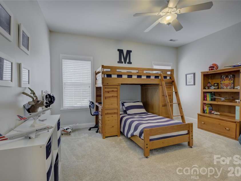 13722 Glen Abbey Drive, Charlotte, NC 28278.  MLS# CAR4391343, YatesRealty ID 37986. Bedroom 3