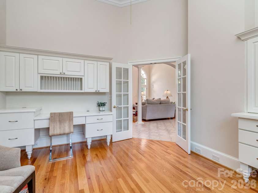 1733 White Pond Lane, Waxhaw, NC 28173.  MLS# CAR4398869, YatesRealty ID 37993. Main Floor Office