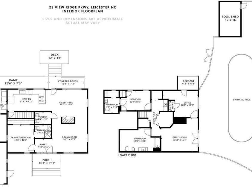 25 View Ridge Parkway, Leicester, NC 28748.  MLS# CAR4288703, YatesRealty ID 38. 