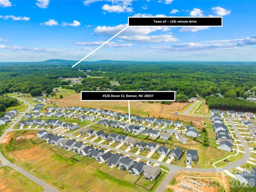 4526 Dover Court, Denver, NC 28037.  MLS# CAR4403576, YatesRealty ID 38002. 