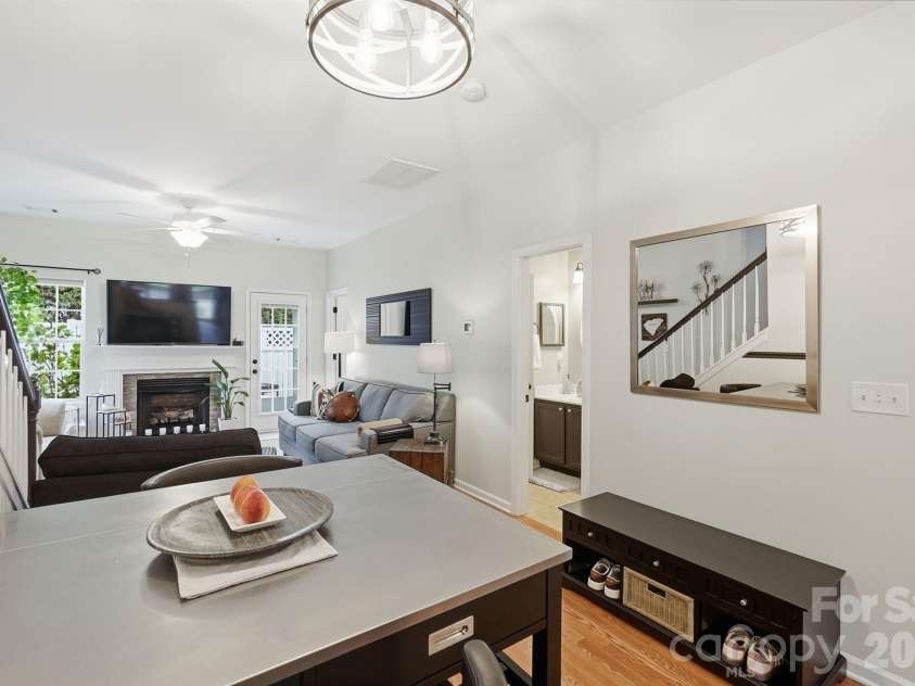 203 Tail Race Lane, Fort Mill, SC 29715.  MLS# CAR4402289, YatesRealty ID 38003. Drop Zone off Dining Area