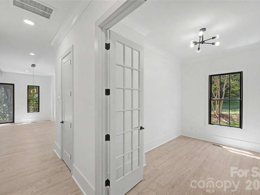 9420 Greyson Ridge Drive, Charlotte, NC 28277.  MLS# CAR4405364, YatesRealty ID 38024. Office w French Doors