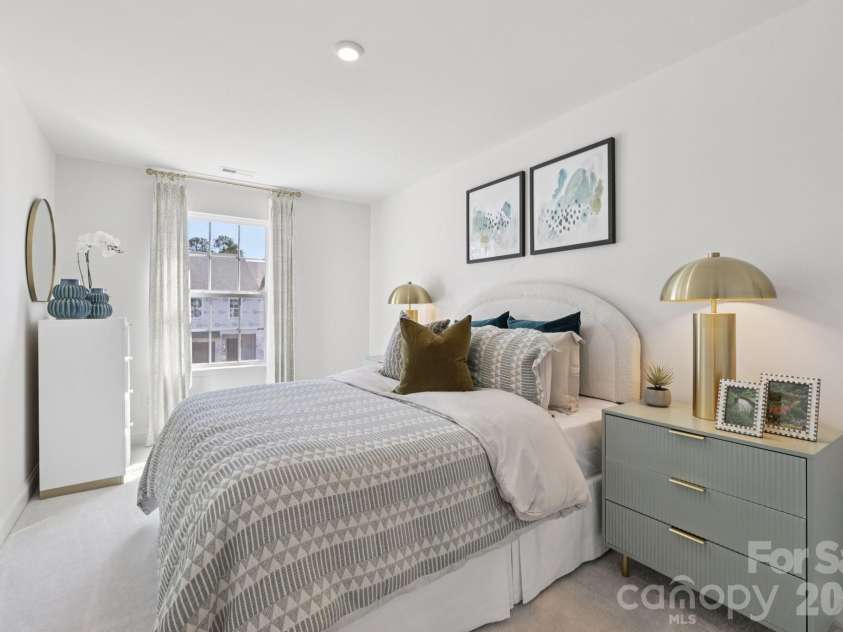 7563 Ethora Way, Charlotte, NC 28216.  MLS# CAR4394778, YatesRealty ID 38027. Bed 3 - Model Photo