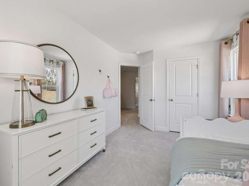 7563 Ethora Way, Charlotte, NC 28216.  MLS# CAR4394778, YatesRealty ID 38027. Bed 3 - Model Photo