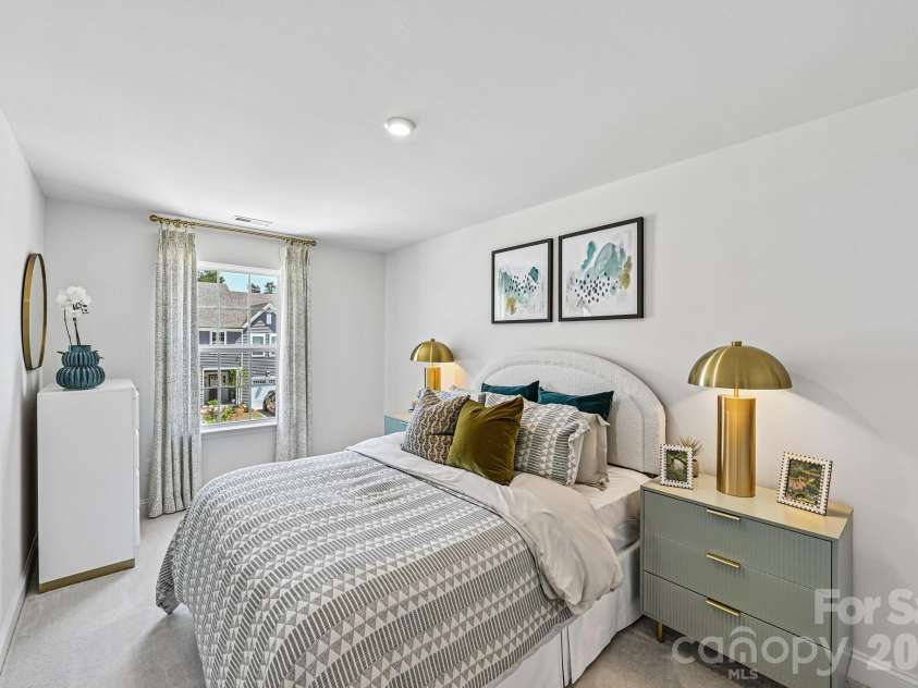 7567 Ethora Way, Charlotte, NC 28216.  MLS# CAR4392026, YatesRealty ID 38028. Model Home - Bedroom 2.
