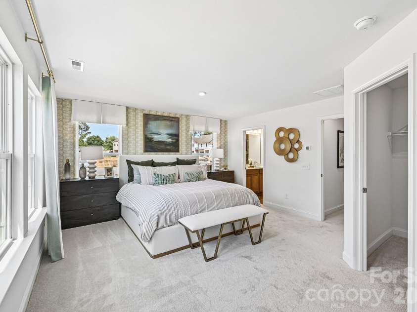 7567 Ethora Way, Charlotte, NC 28216.  MLS# CAR4392026, YatesRealty ID 38028. Model Home - Owner's Suite.