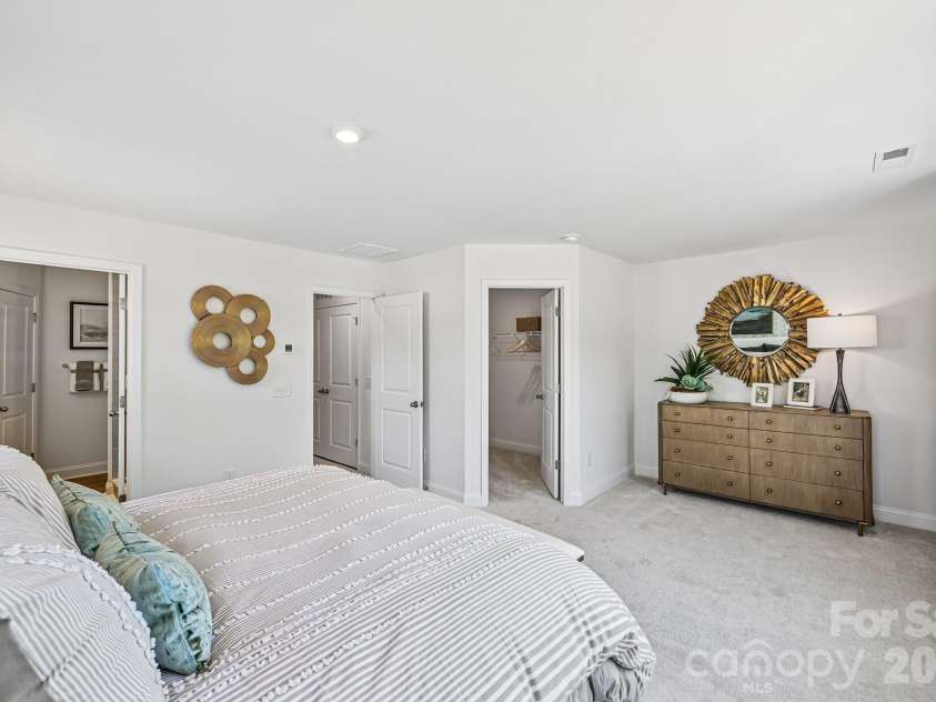 7567 Ethora Way, Charlotte, NC 28216.  MLS# CAR4392026, YatesRealty ID 38028. Model Home - Owner's Suite.