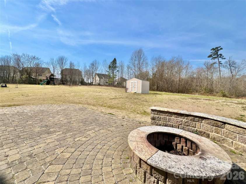 2021 Blue Stream Lane, Indian Trail, NC 28079.  MLS# CAR4379925, YatesRealty ID 38034. Over sized yard!