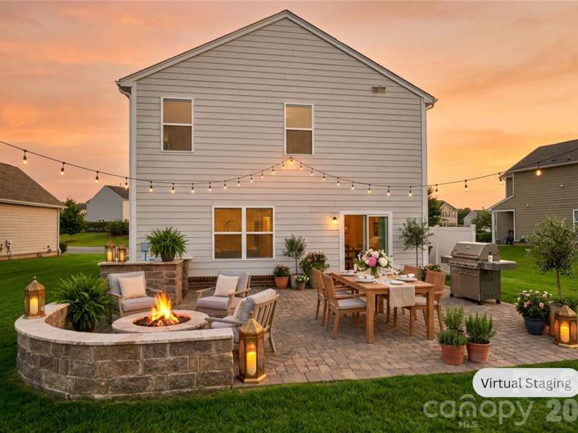 2021 Blue Stream Lane, Indian Trail, NC 28079.  MLS# CAR4379925, YatesRealty ID 38034. Time for a BBQ!