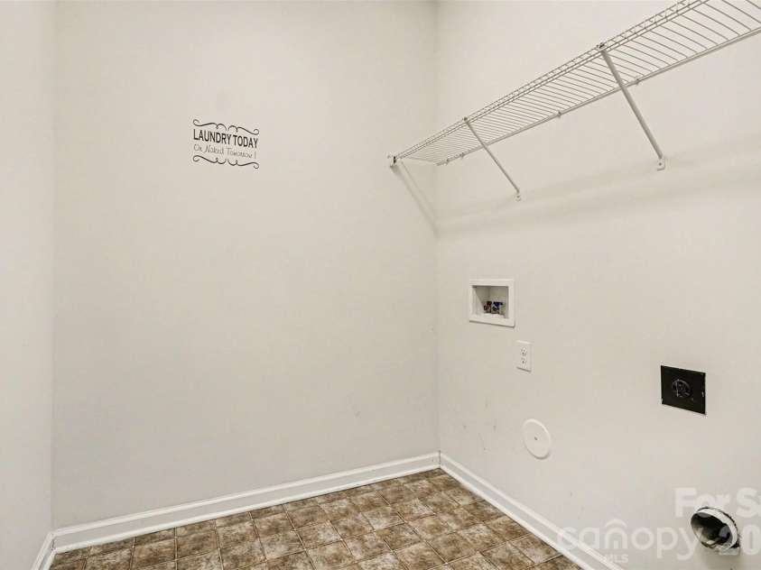 1526 Glenbar Court, Clover, SC 29710.  MLS# CAR4337838, YatesRealty ID 3804. Laundry Room