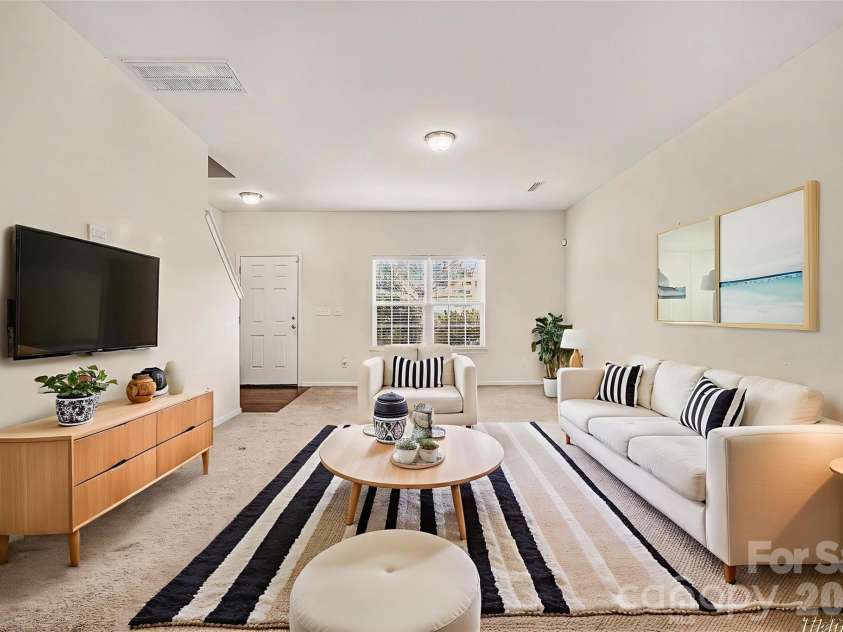 1526 Glenbar Court, Clover, SC 29710.  MLS# CAR4337838, YatesRealty ID 3804. Living Room *Virtually Staged*