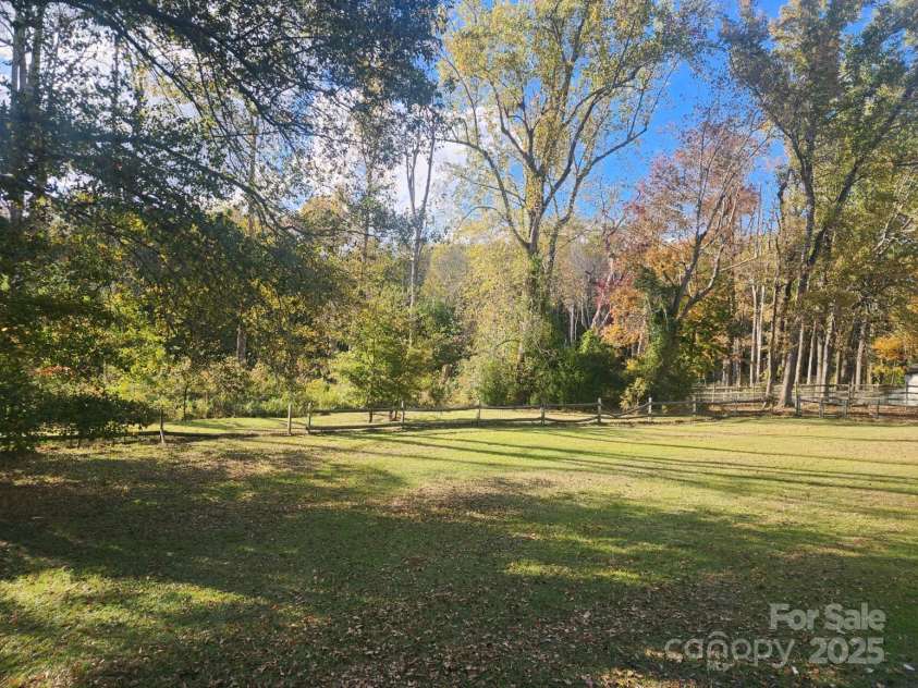 512 Elm Street, Pageland, SC 29728.  MLS# CAR4196495, YatesRealty ID 3805. Back yard