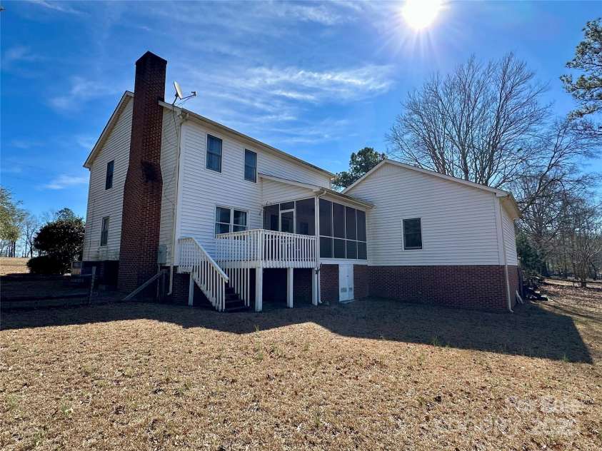 512 Elm Street, Pageland, SC 29728.  MLS# CAR4196495, YatesRealty ID 3805. Rear