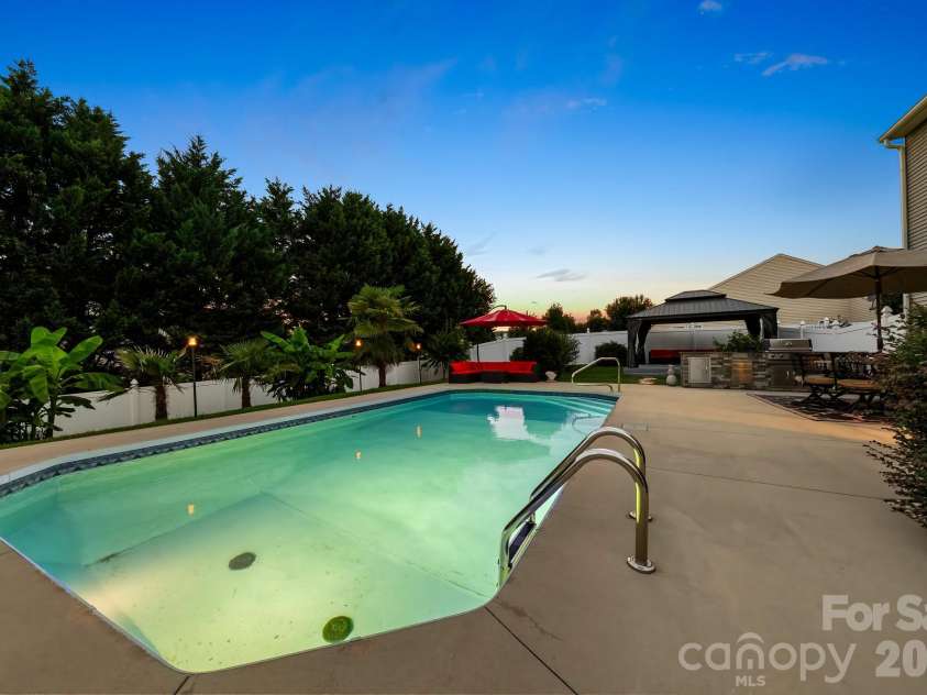 191 Old Carriage Road, Clover, SC 29710.  MLS# CAR4402254, YatesRealty ID 38051. Evening Swimming