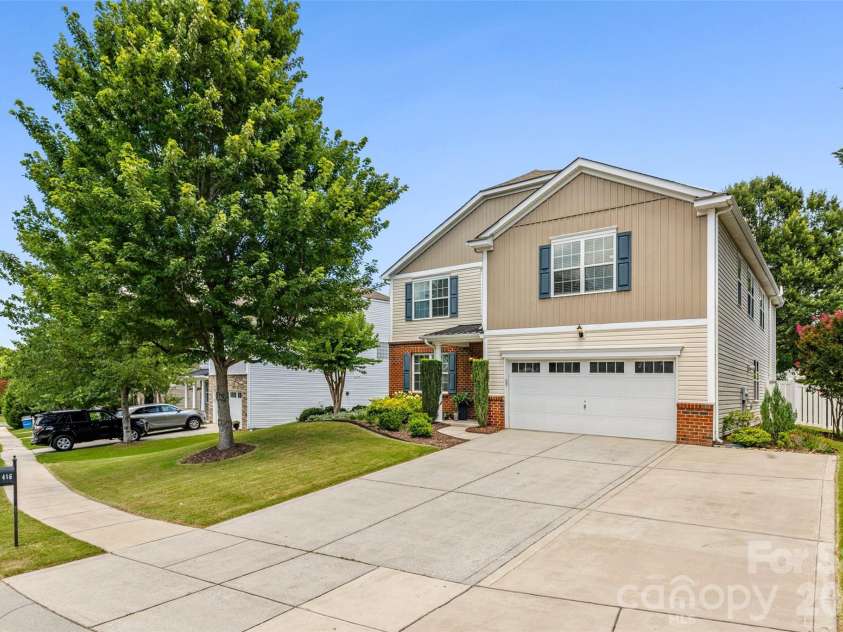 416 Garden Grove Road, Fort Mill, SC 29708.  MLS# CAR4388244, YatesRealty ID 38057. Front