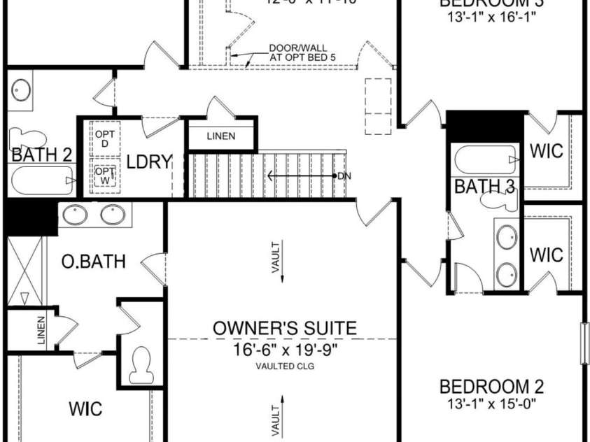 243 Autumn Sage Drive, Locust, NC 28097.  MLS# CAR4402759, YatesRealty ID 38105. Floor Plan level 2