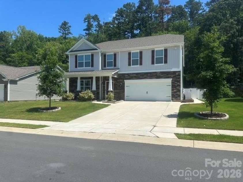 243 Autumn Sage Drive, Locust, NC 28097.  MLS# CAR4402759, YatesRealty ID 38105. Front