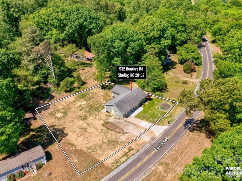 532 Bentley Road, Shelby, NC 28152.  MLS# CAR4372905, YatesRealty ID 38107. 