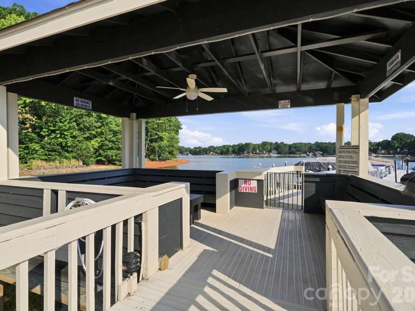 2135 Regatta Lane, Denver, NC 28037.  MLS# CAR4401238, YatesRealty ID 3812. Covered area on Marina