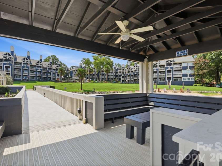 2135 Regatta Lane, Denver, NC 28037.  MLS# CAR4416821, YatesRealty ID 3812. Covered Pier.Large sitting area