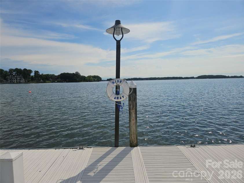 2135 Regatta Lane, Denver, NC 28037.  MLS# CAR4416821, YatesRealty ID 3812. View from boat dock